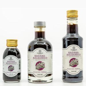 JUNIPER BALSAMICO DRESSING </br>with red wine vinegar – 100ml / 200ml