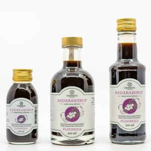 JUNIPER SYRUP </br>with plum – 100ml / 200m